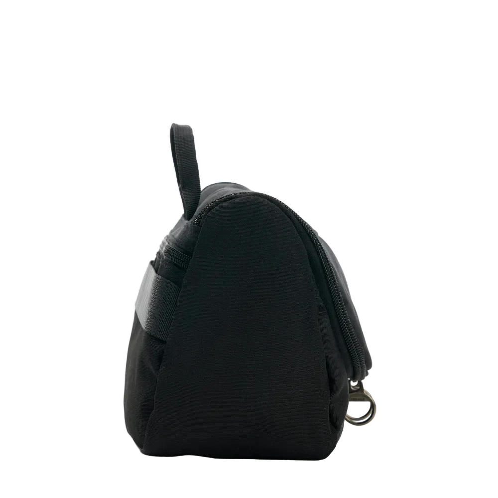 תיק רחצה מתקפל פרימיום עם וו תלייה חכם דגם Toiletry Bag VG-5048 מבית מותג היוקרה VERAGE - Image 5