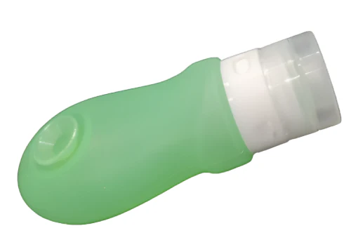 זוג בקבוקי סיליקון לטיולים מבית המותג VERAGE - Image 5