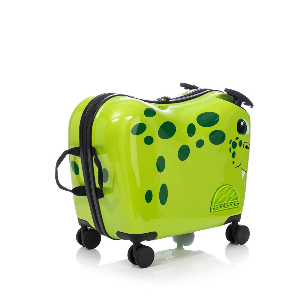 מזוודת ילדים צבעונית ומעוצבת מבית Marshmelo דגם Green Dino - Image 4