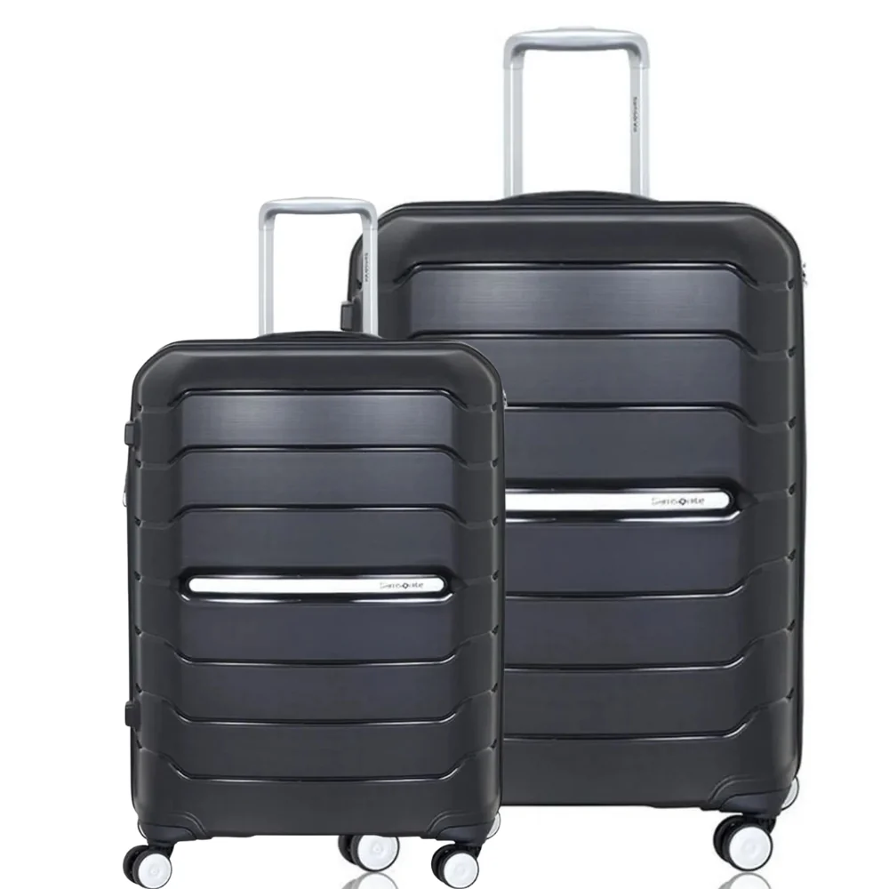 זוג מזוודת קשיחות בלתי שבירות דגם octolite spinner מבית המותג samsonite