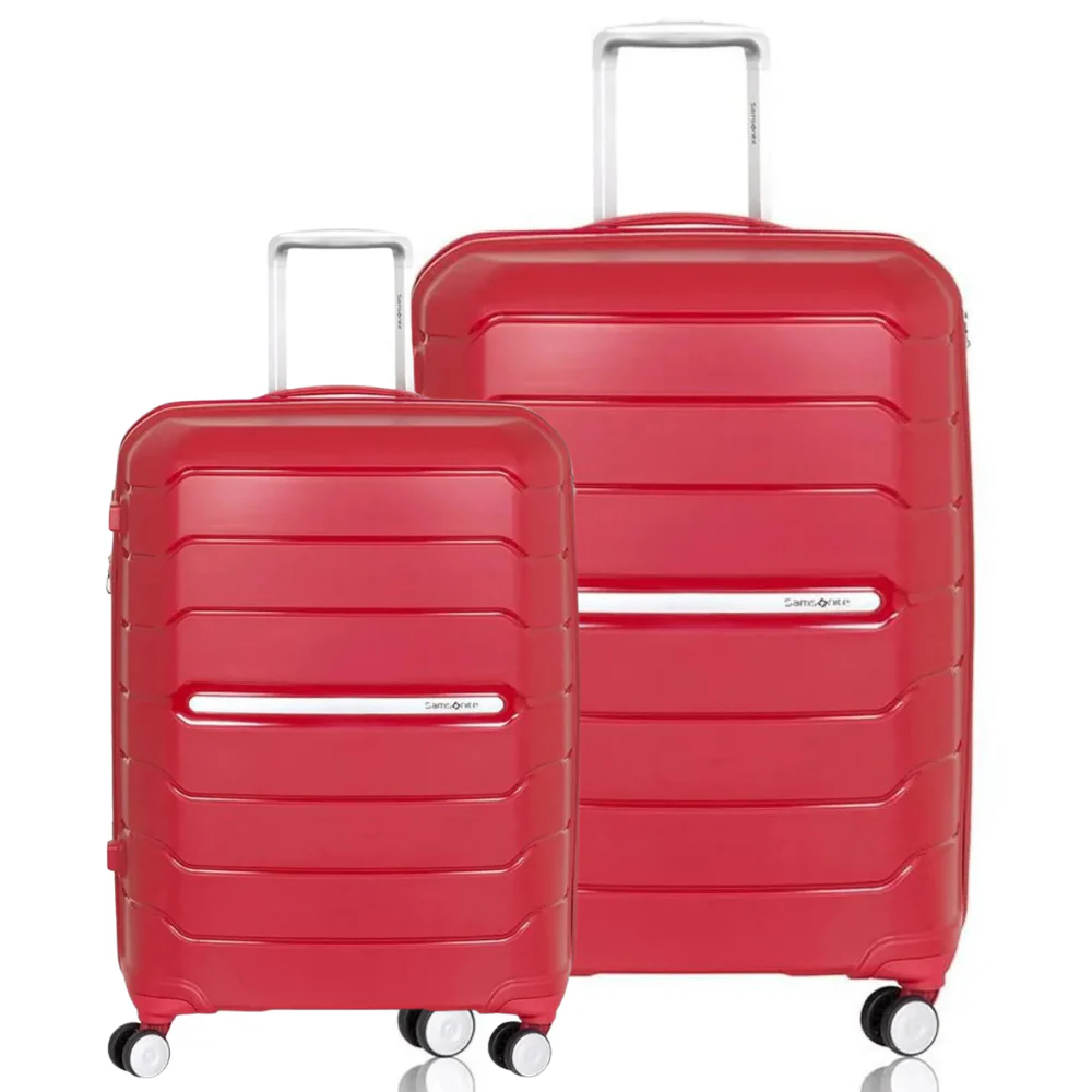 זוג מזוודת קשיחות בלתי שבירות דגם octolite spinner מבית המותג samsonite - Image 2