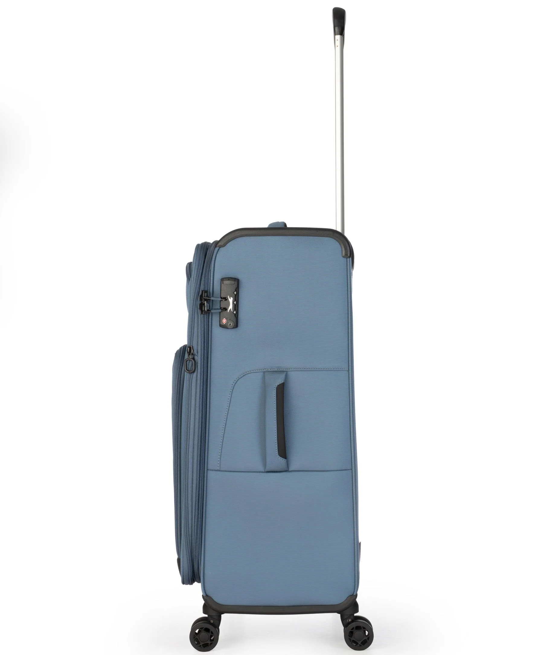 סט מזוודות בד פרמיום בגודל ענק 19"+25"+31" , של המותג SLAZENGER דגם New York II XL - Image 10