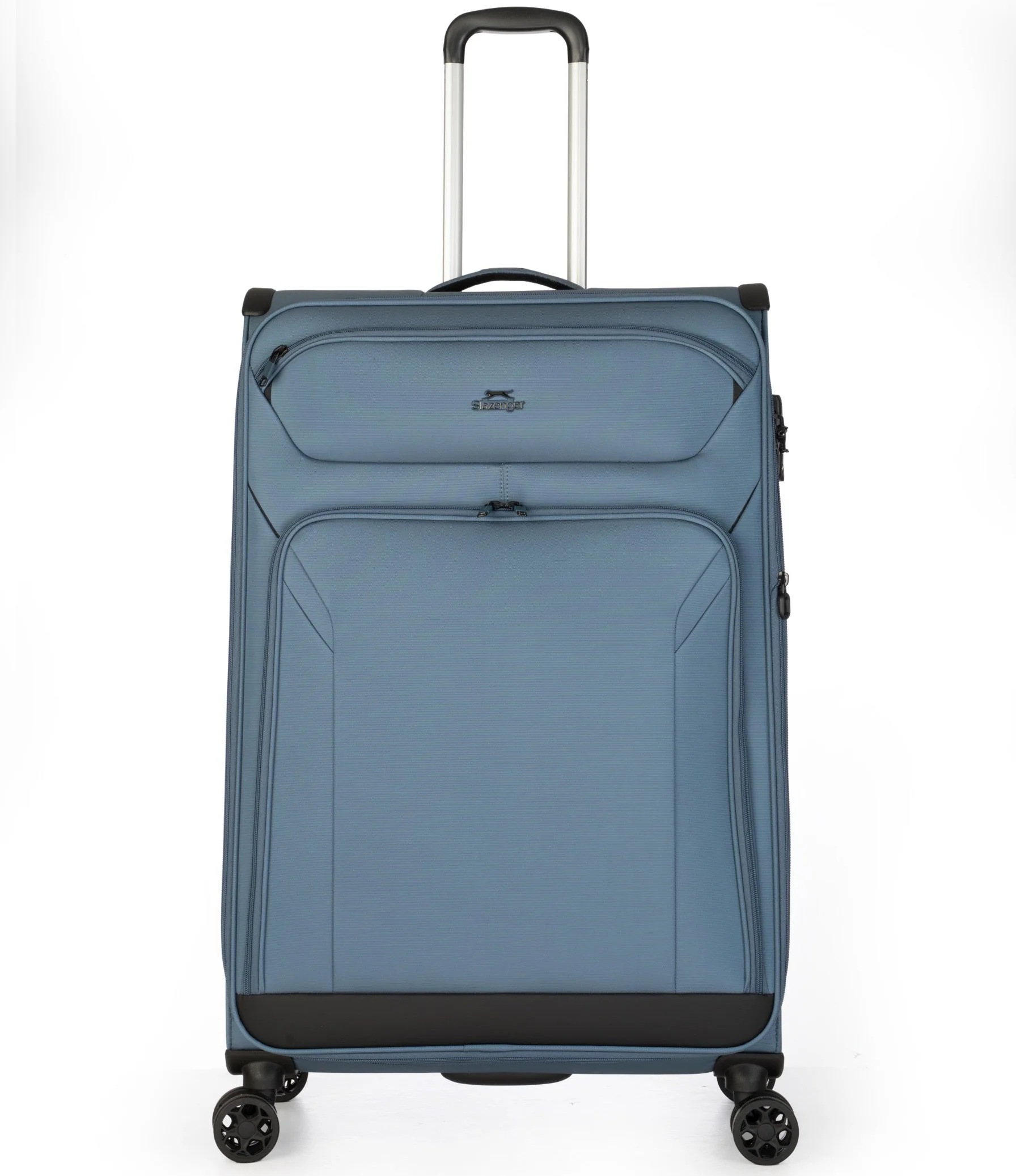 סט מזוודות בד פרמיום בגודל ענק 19"+25"+31" , של המותג SLAZENGER דגם New York II XL - Image 8