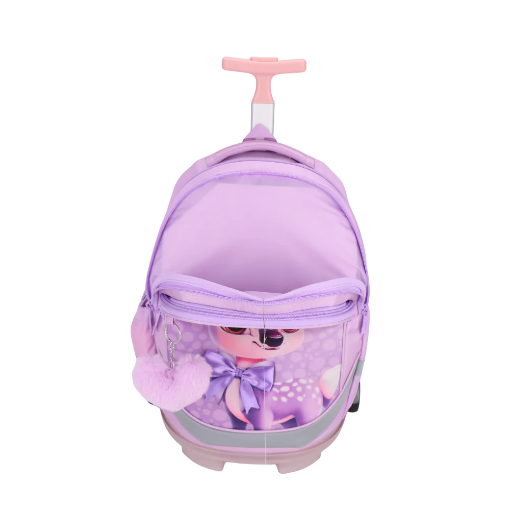 מארז תיק אורתופדי 9 ב 1 כולל עגלה דגם איילה Dreamland Deluxe מבית Marshmelo - Image 11