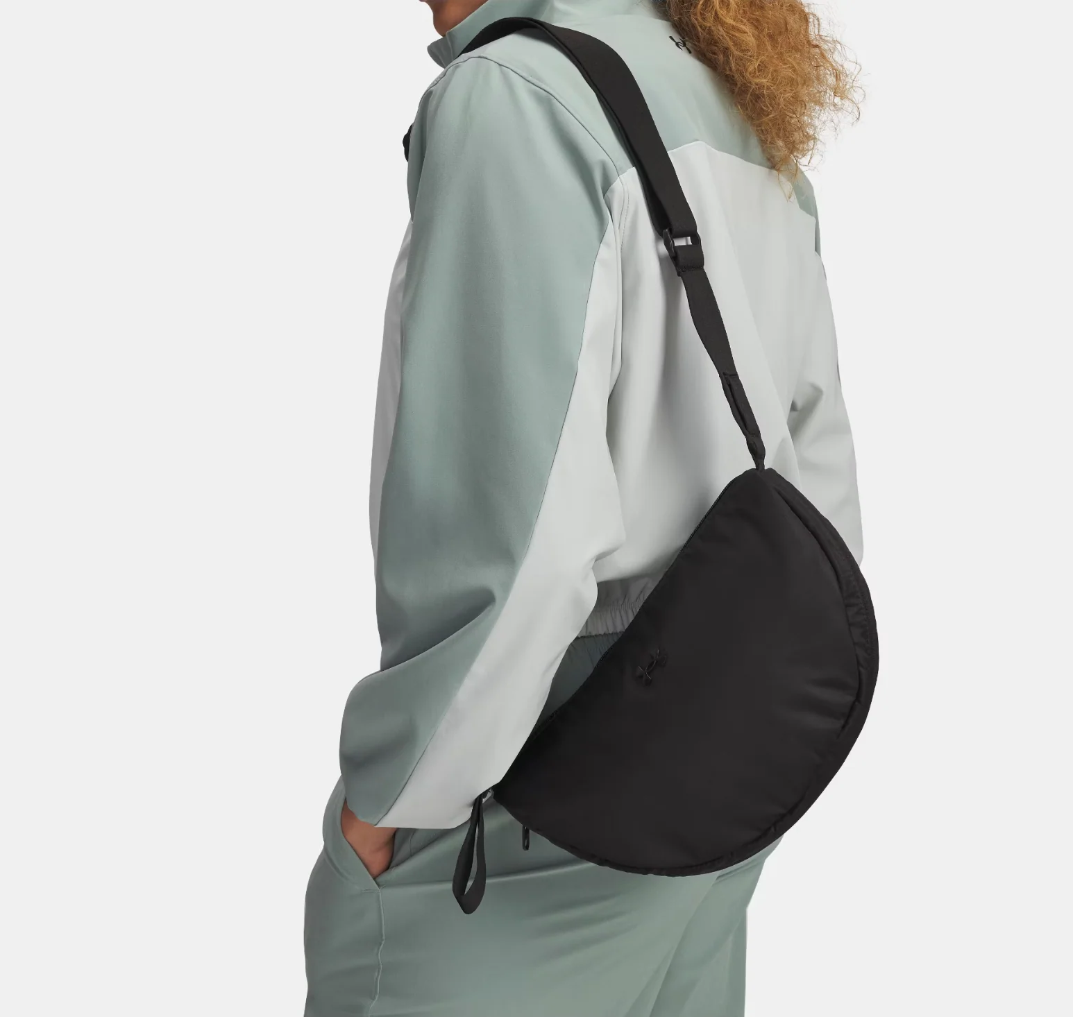 תיק צד אופנתי מתרחב מבית UNDER ARMOUR דגם Studio Luna Shoulder Bag - Image 2