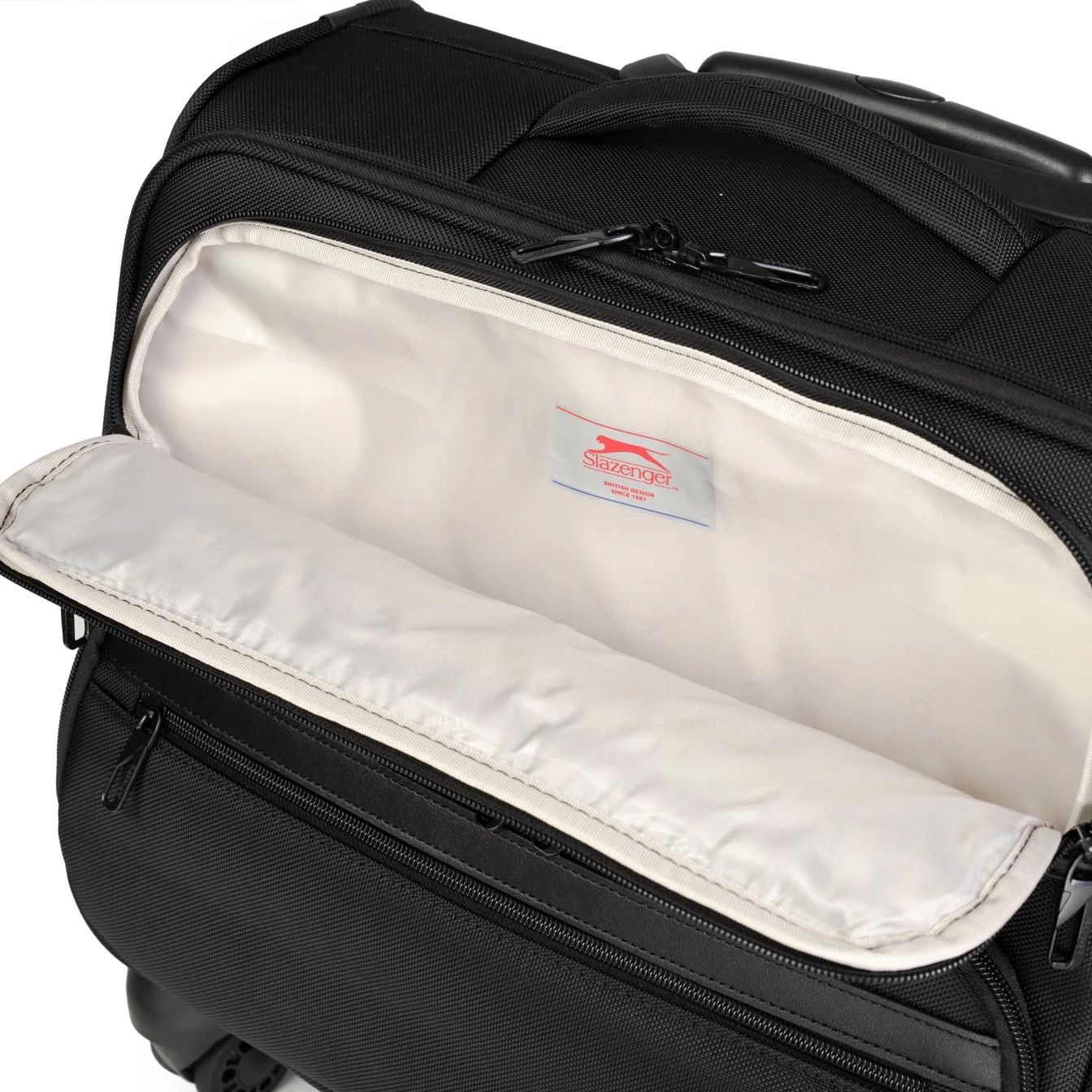 מזוודת טרולי עסקים עם תא לללפטופ LAPTOP CASE מבית המותג SLAZENGER סדרת OXFORD - Image 13