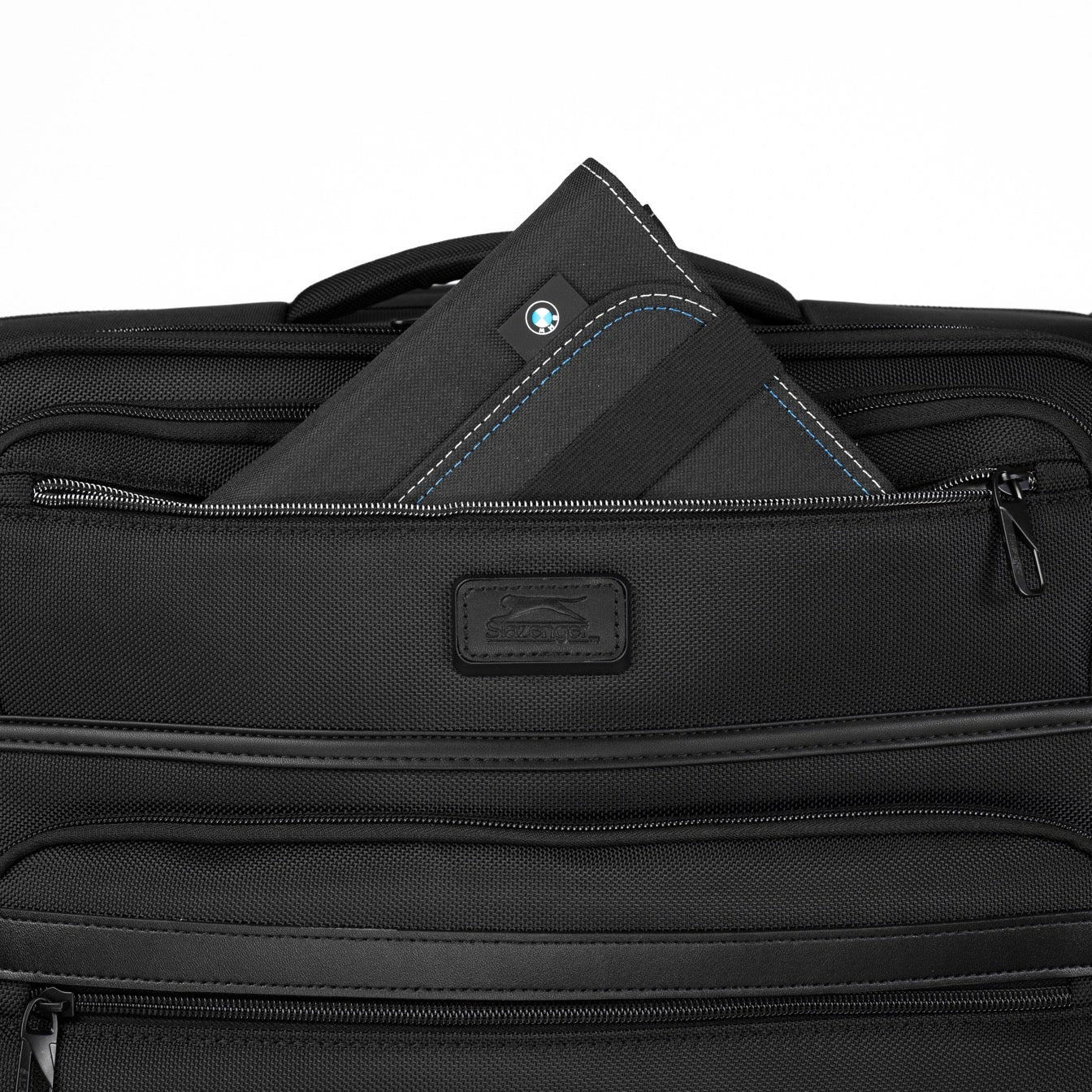 מזוודת טרולי עסקים עם תא לללפטופ LAPTOP CASE מבית המותג SLAZENGER סדרת OXFORD - Image 7