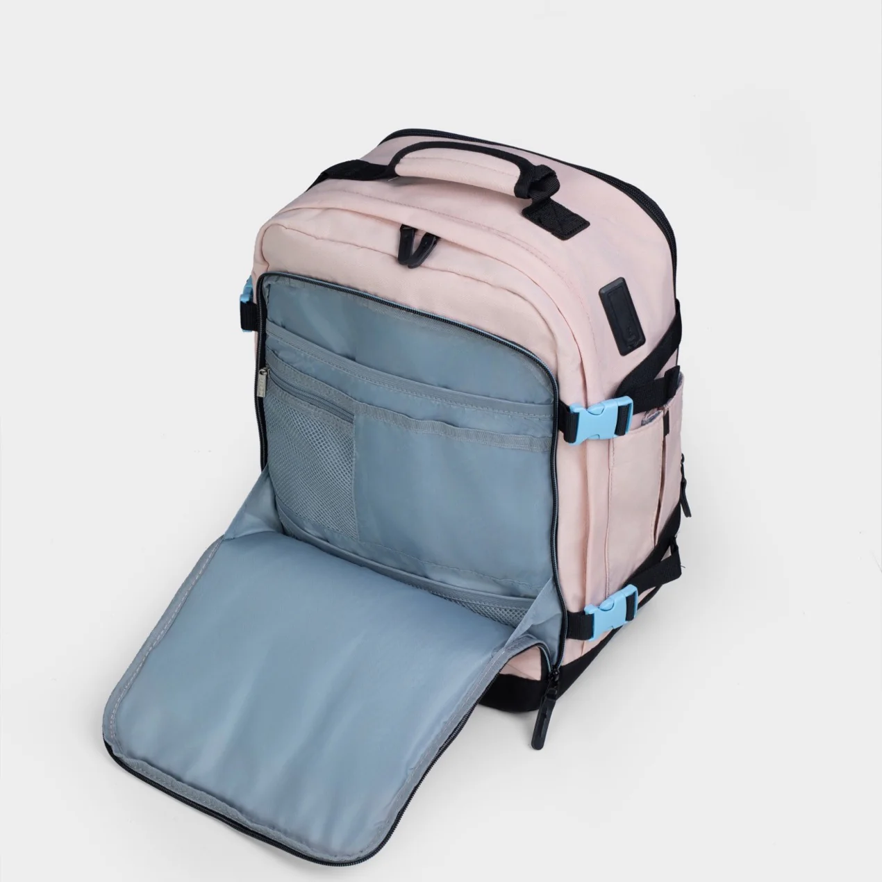 תיק עליה למטוס מתרחב מבית המותג ®CABIN FLY דגם SkyLite מידה S 40x25x20cm - Image 20