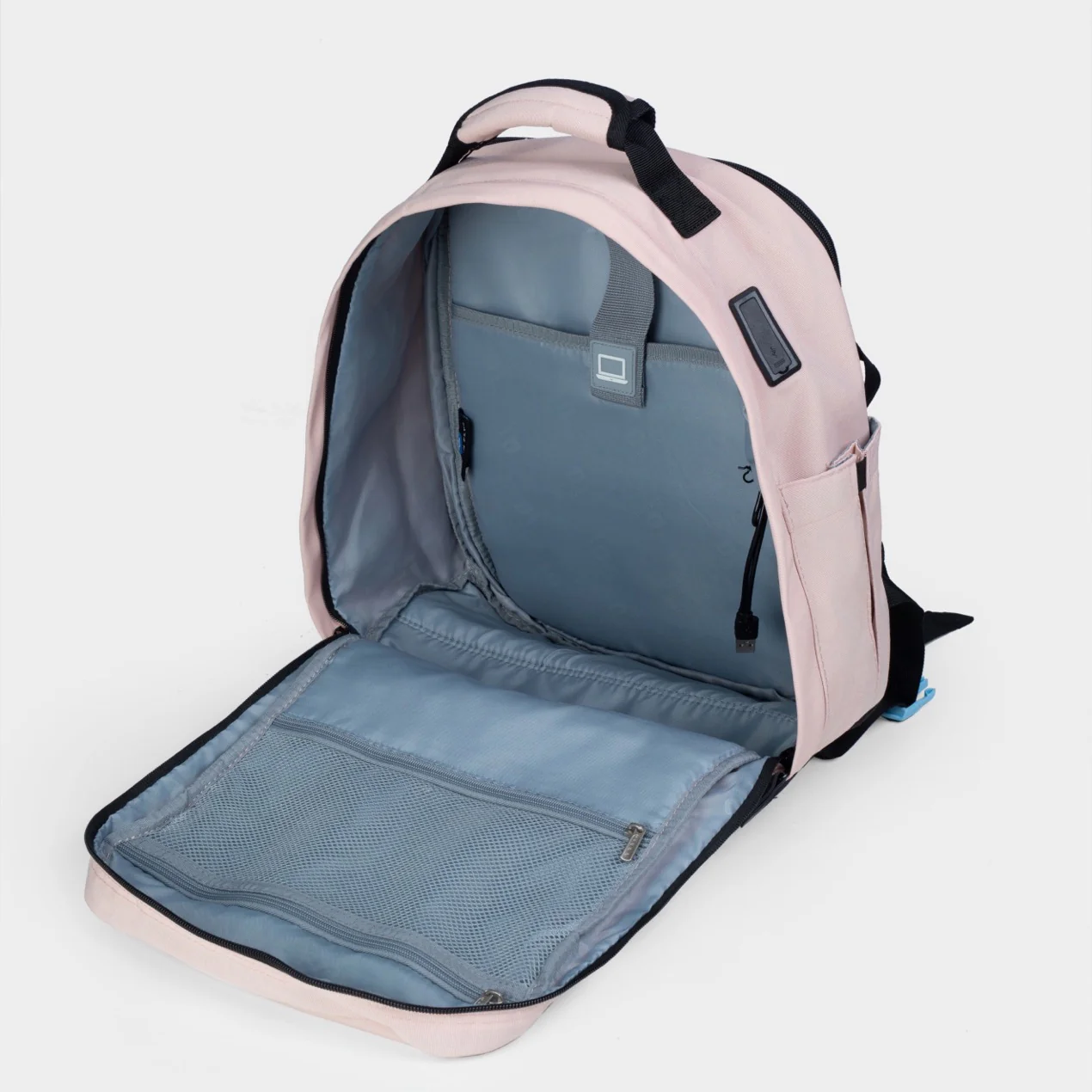 תיק עליה למטוס מתרחב מבית המותג ®CABIN FLY דגם SkyLite מידה S 40x25x20cm - Image 24