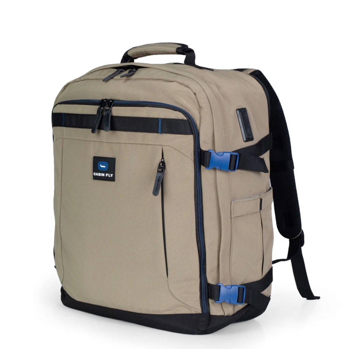 תיק עליה למטוס מתרחב מבית המותג ®CABIN FLY דגם SkyLite מידה S 40x25x20cm - Image 4