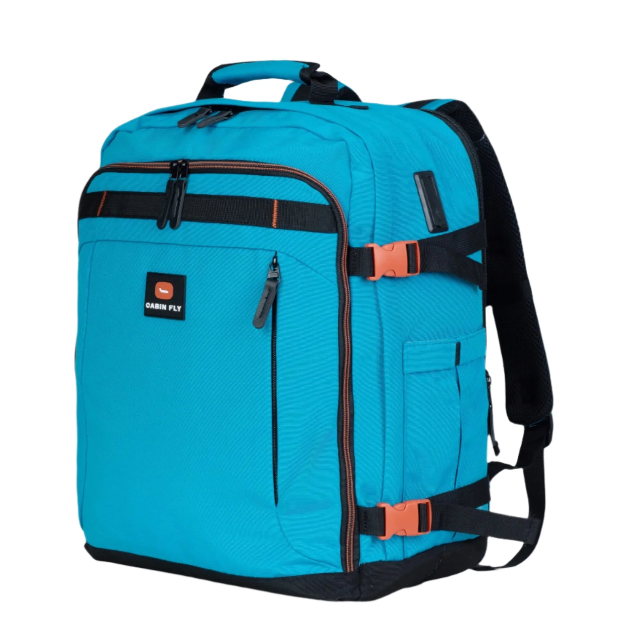 תיק עליה למטוס מתרחב מבית המותג ®CABIN FLY דגם SkyLite מידה S 40x25x20cm - Image 6