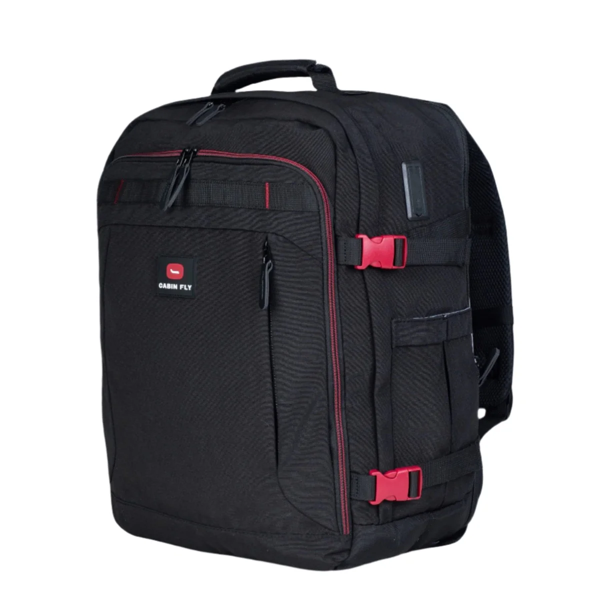 תיק עליה למטוס מתרחב מבית המותג ®CABIN FLY דגם SkyLite מידה S 40x25x20cm - Image 8