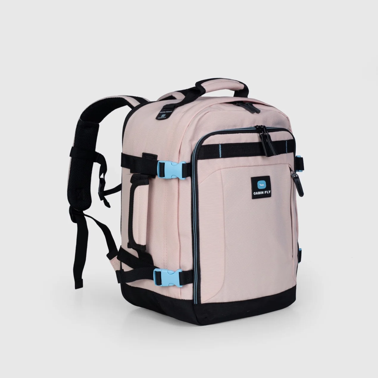 תיק עליה למטוס מתרחב מבית המותג ®CABIN FLY דגם SkyLite מידה S 40x25x20cm - Image 9