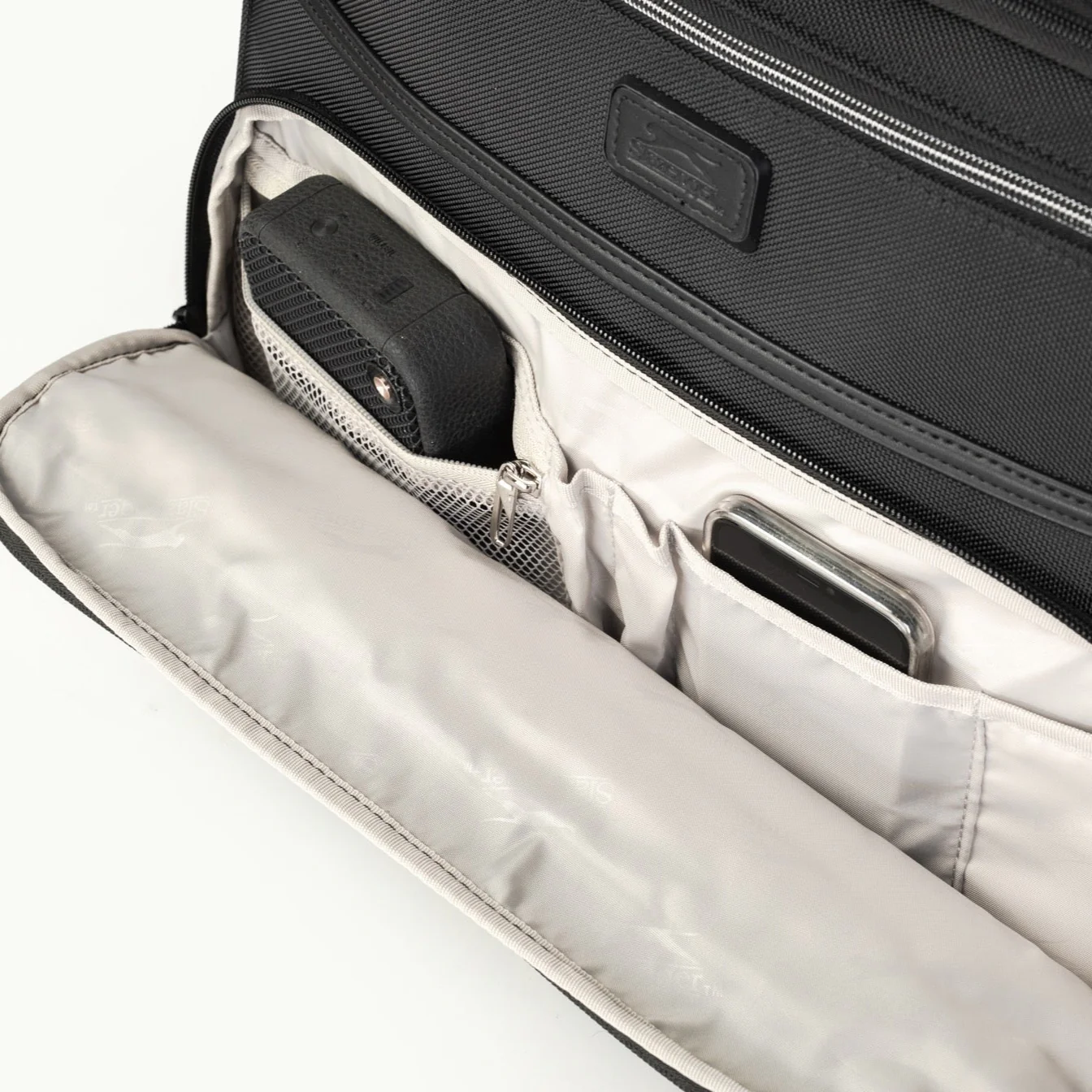 מזוודת טרולי עסקים 2 גלגלים עם תא לללפטופ LAPTOP CASE מבית המותג SLAZENGER סדרת OXFORD - Image 6