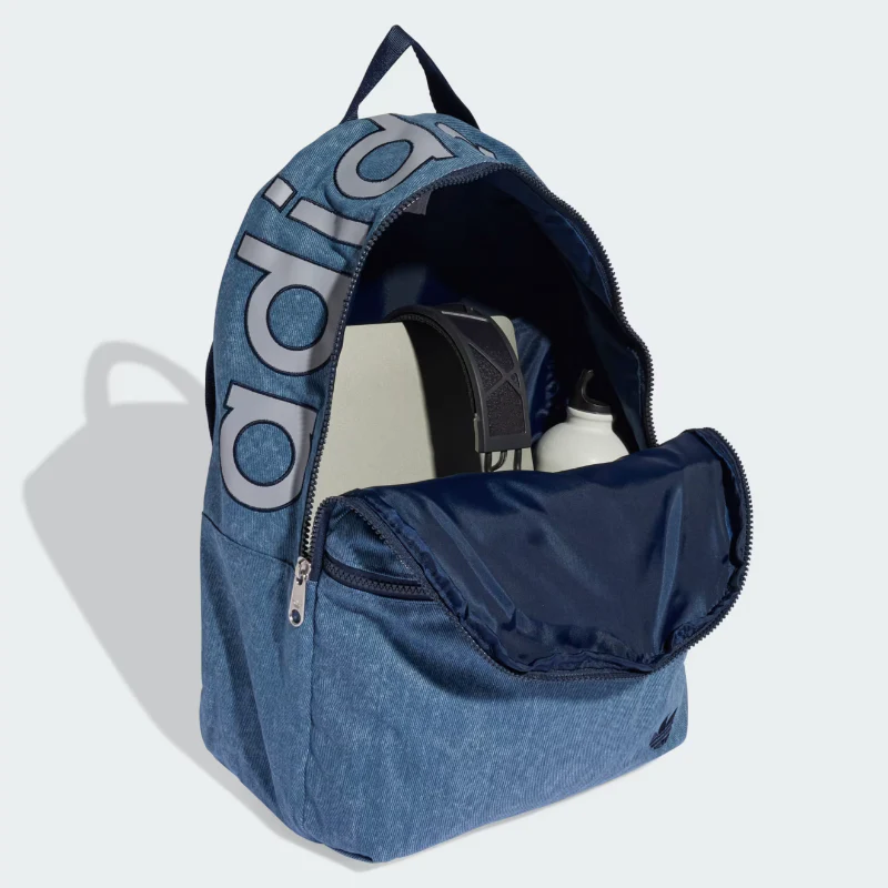 תיק גב בעיצוב ג'ינס ADIDAS CL BACKPACK WASHED EFFECT (KC86473) - Image 3