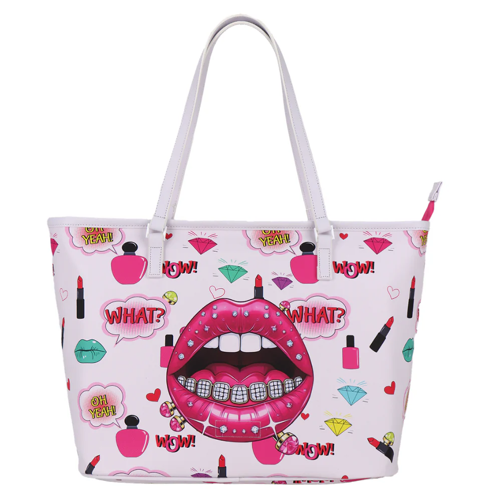 תיק צד אופנתי גדול City Tote מבית Marshmelo