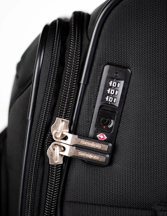 מזוודה בינונית בד ״25 מבית סמסונייט Samsonite דגם HYPERSPIN 25 EXP Spinner - Image 6