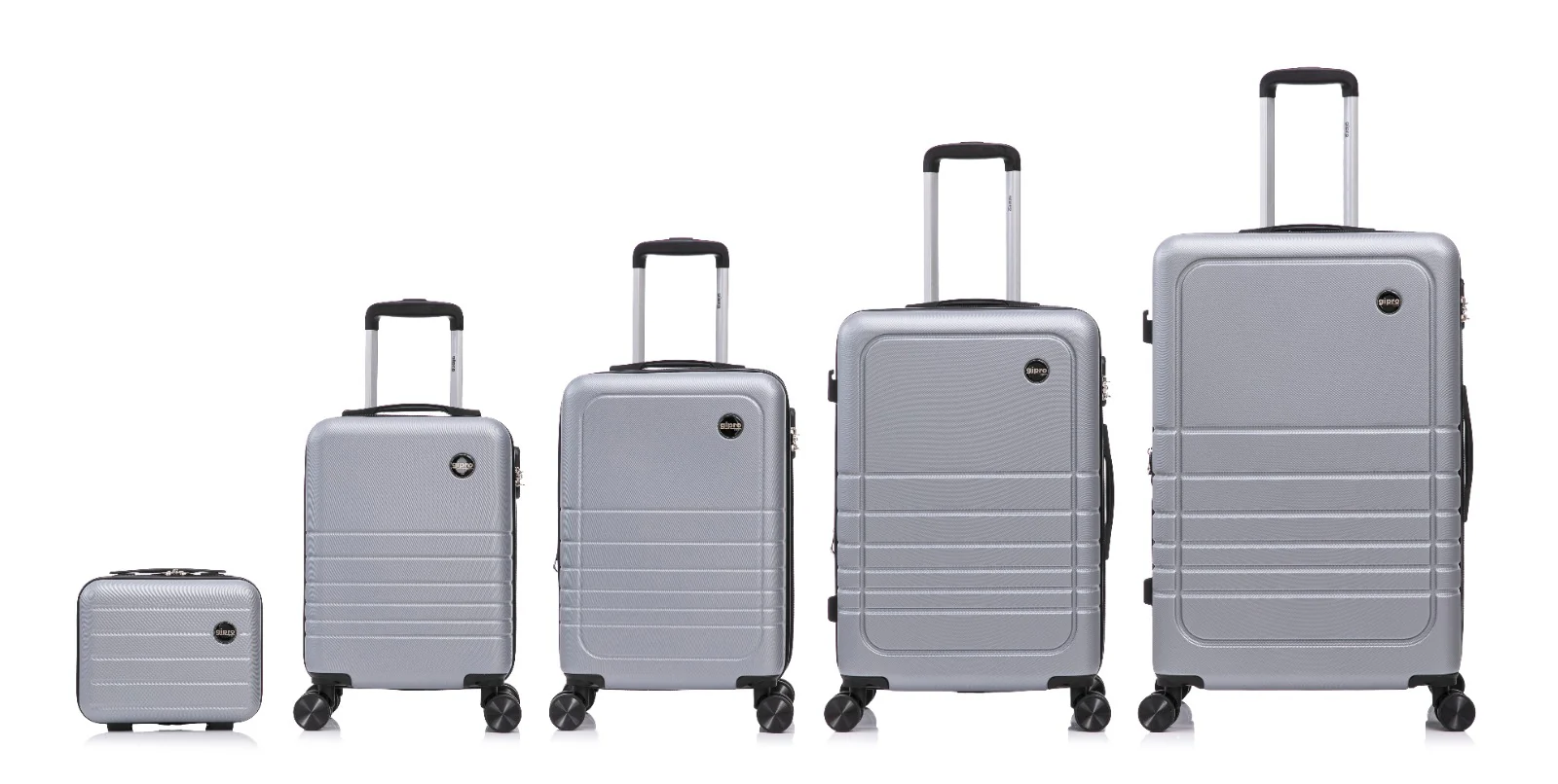 סט מזוודות קשיחות 5 חלקים דגם Horizon מבית המותג gipro Japan - Image 27