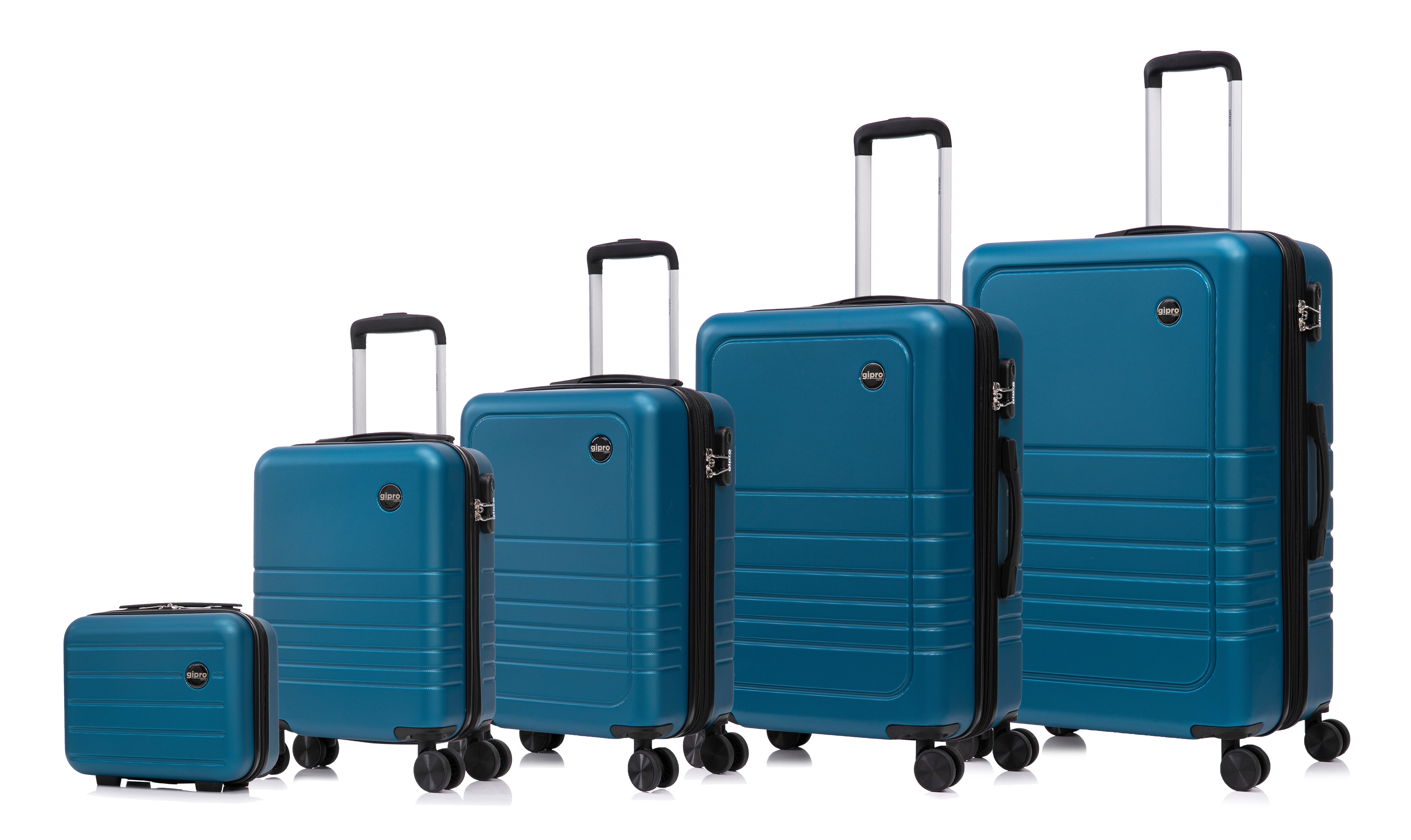 סט מזוודות קשיחות 5 חלקים דגם Horizon מבית המותג gipro Japan - Image 6