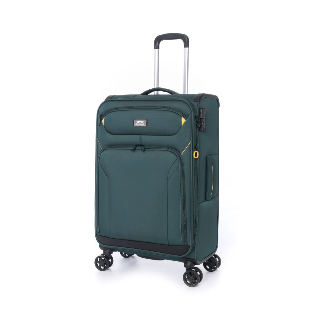מזוודת בד בינונית קלת משקל ואיכותית 25" מבית SLAZENGER דגם New York II - Image 10