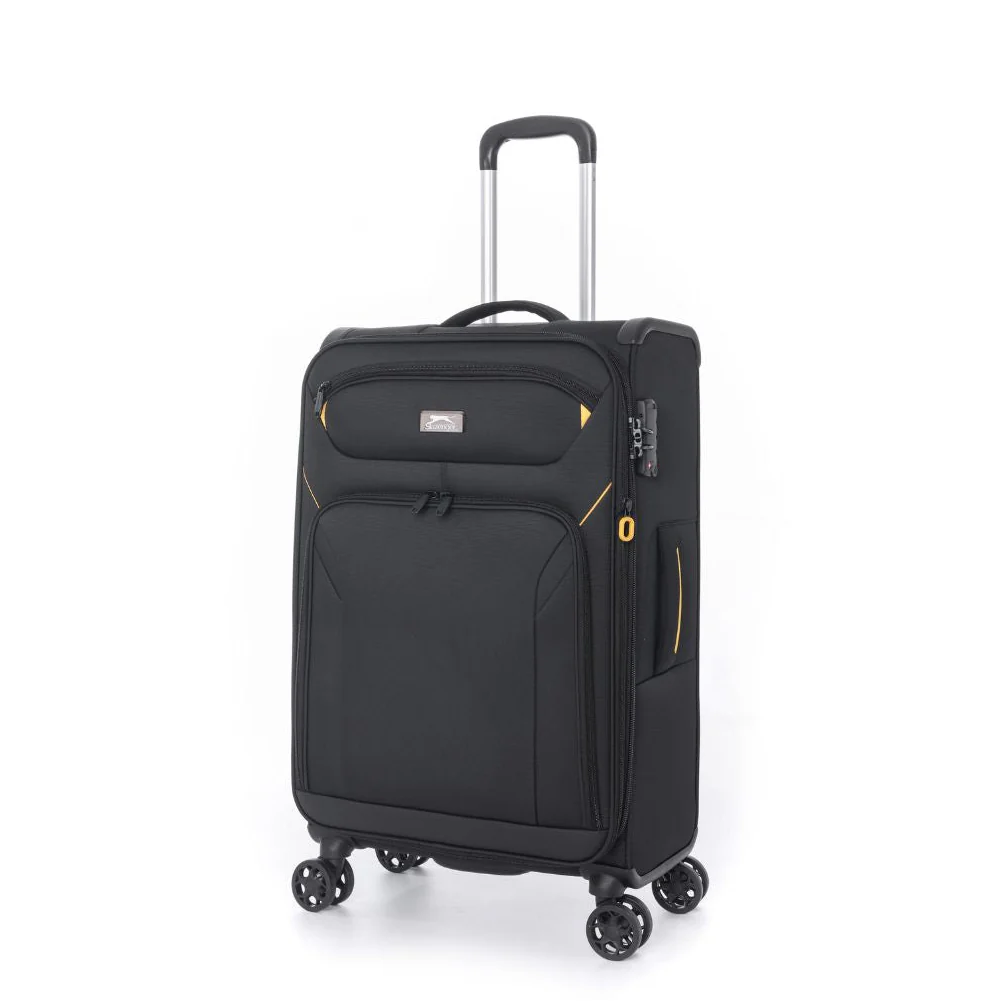 מזוודת בד בינונית קלת משקל ואיכותית 25" מבית SLAZENGER דגם New York II - Image 3