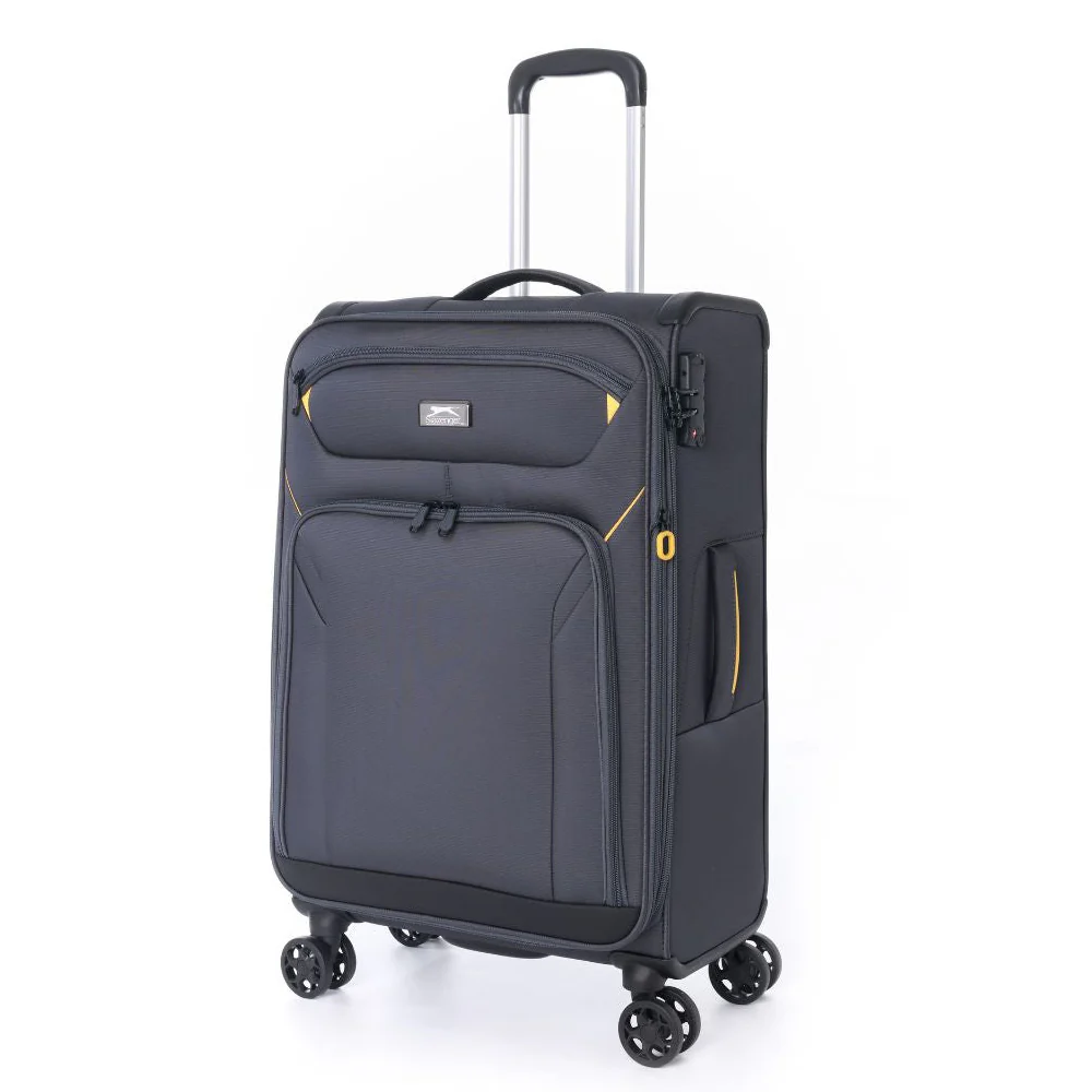 מזוודת בד בינונית קלת משקל ואיכותית 25" מבית SLAZENGER דגם New York II - Image 5