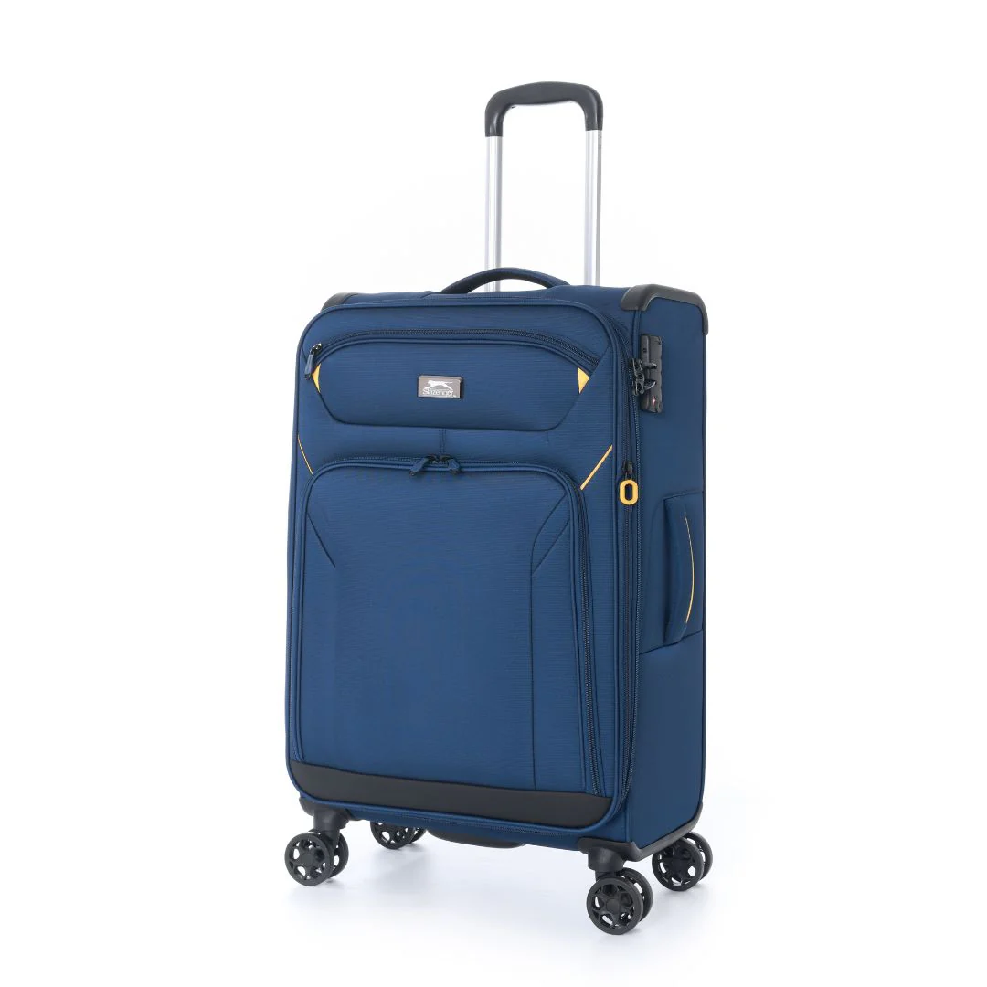 מזוודת בד בינונית קלת משקל ואיכותית 25" מבית SLAZENGER דגם New York II - Image 6