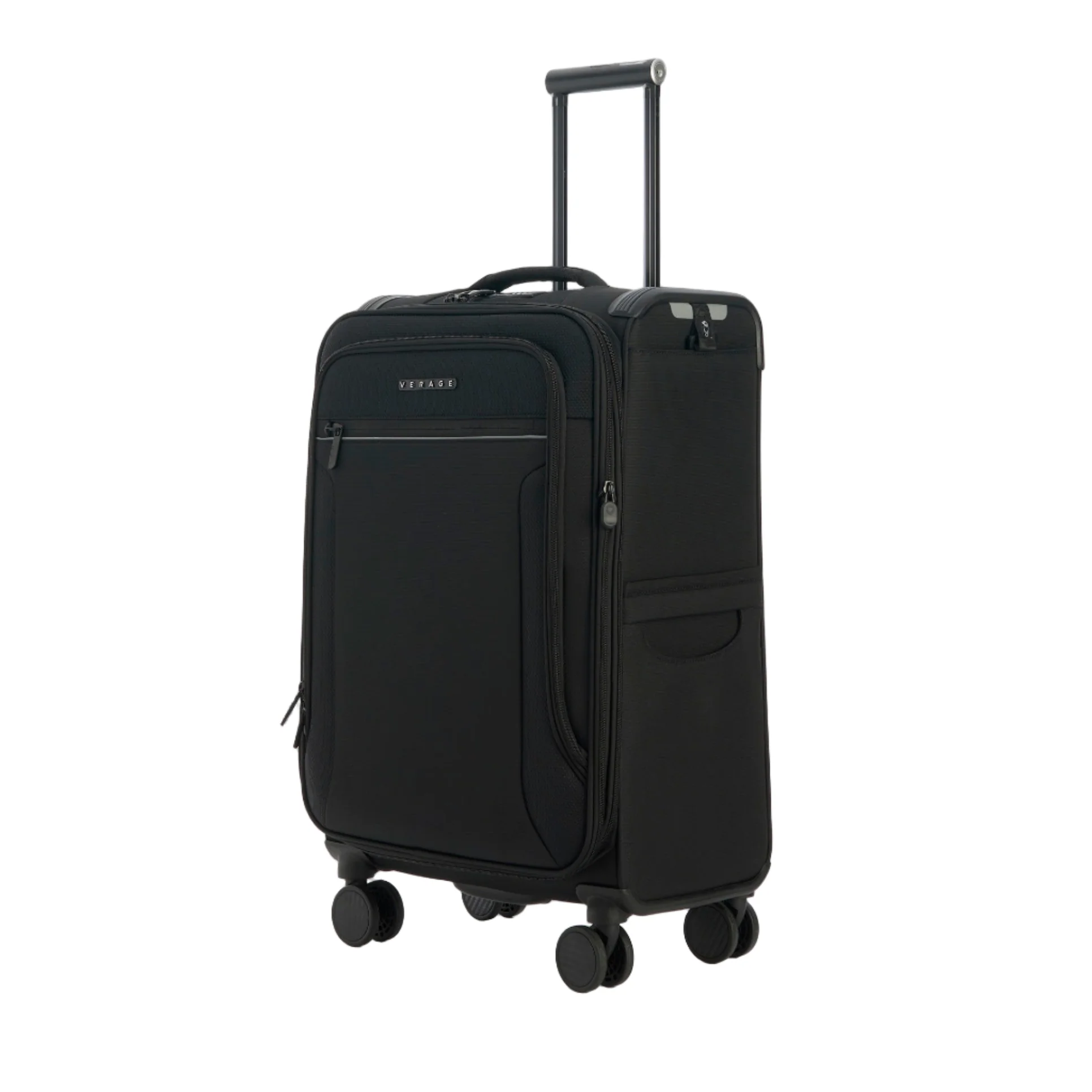 מזוודה בינונית 24" קלה מבד דגם TOLEDO PRO III מבית היוקרה Verage אנגליה - Image 3