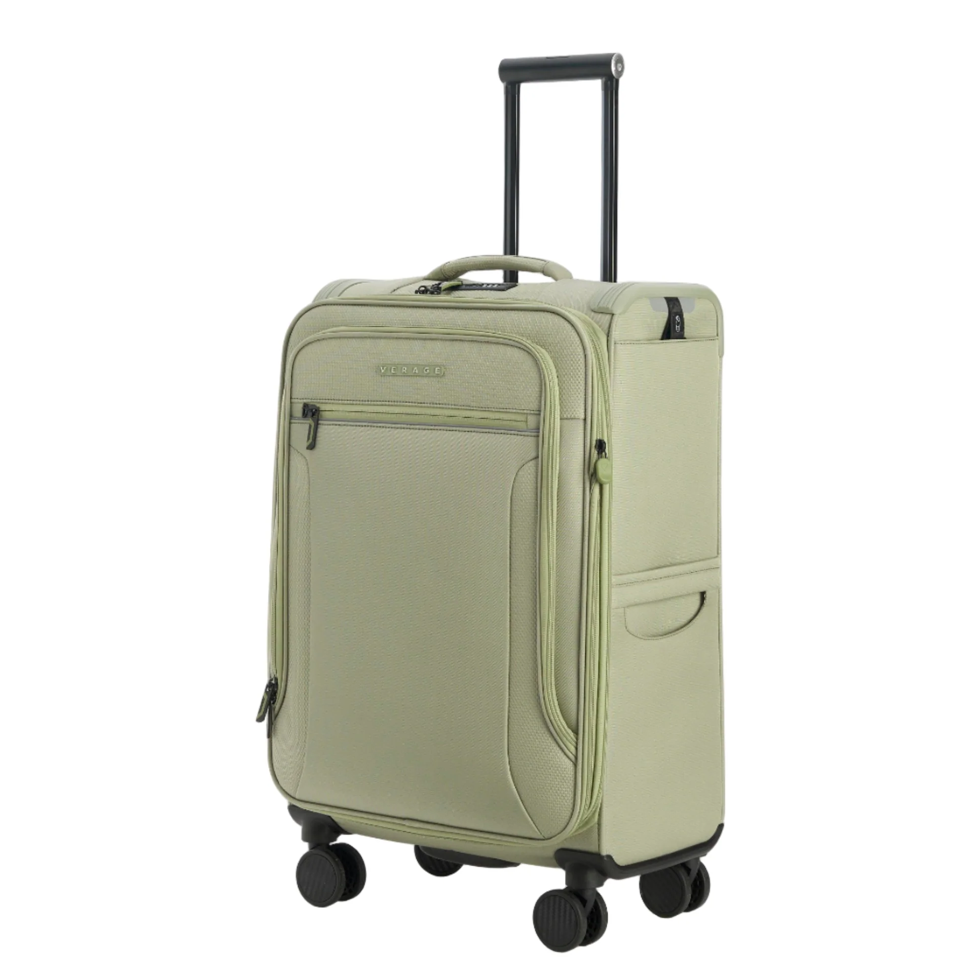 מזוודה בינונית 24" קלה מבד דגם TOLEDO PRO III מבית היוקרה Verage אנגליה - Image 4