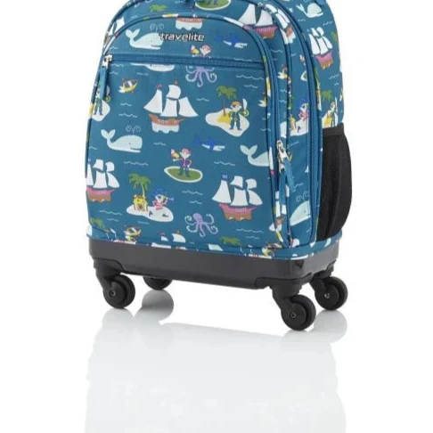 תיק על גלגלים טרולי לילדים מבית המותג TRAVEL LITE דגם Pirate - Image 5