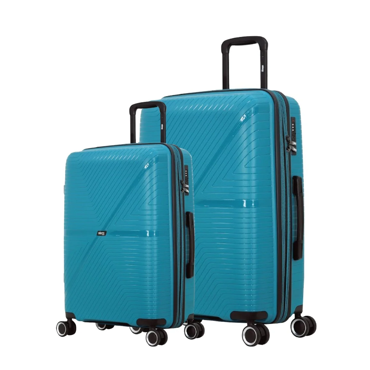 סט 2 מזוודות 20+28 מחומר בלתי שביר PP דגם LYNX מבית GIPRO - Image 7