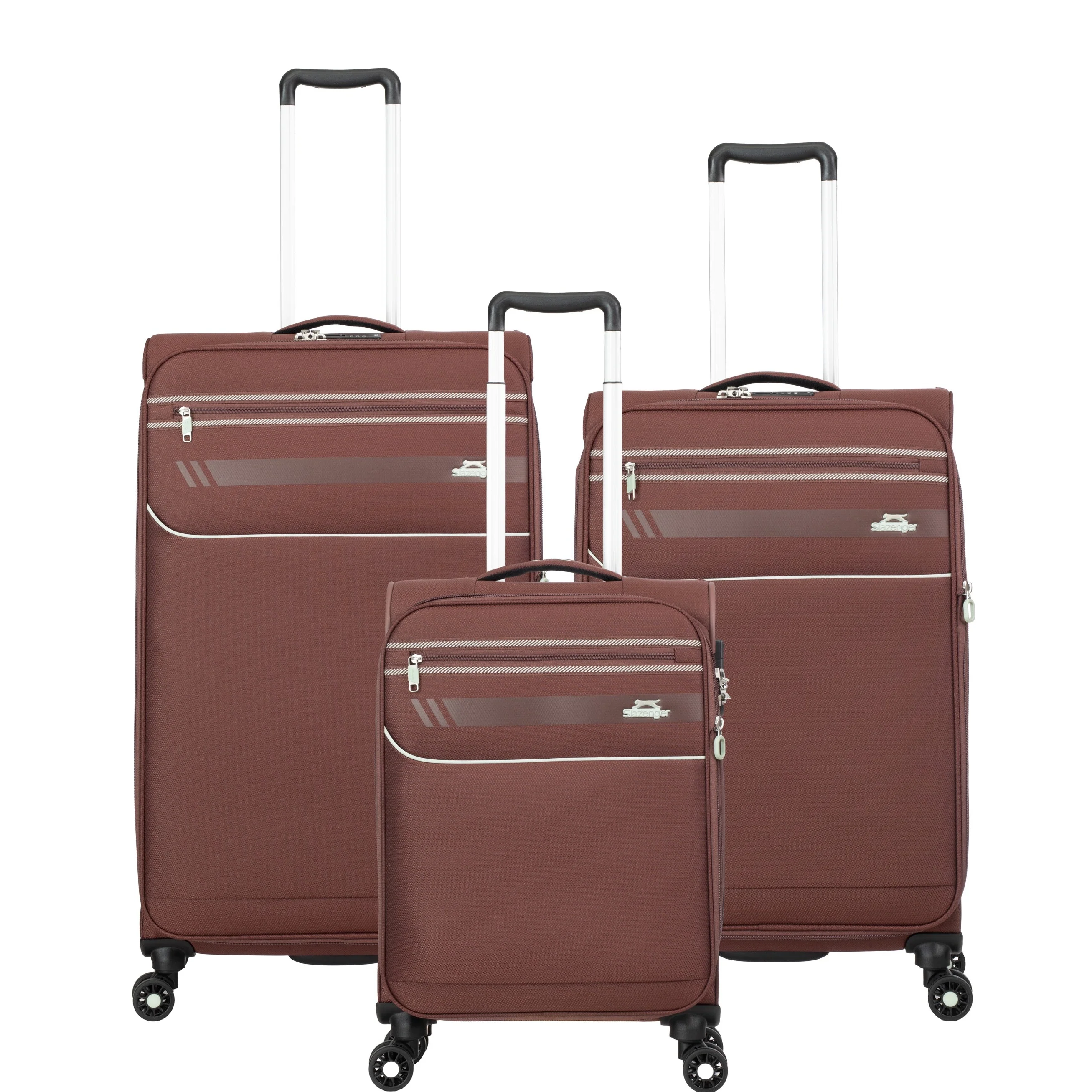 סט 3 מזוודות בד פרמיום קלות במיוחד דגם B-lite II מבית חברת היוקרה Slazenger - Image 8