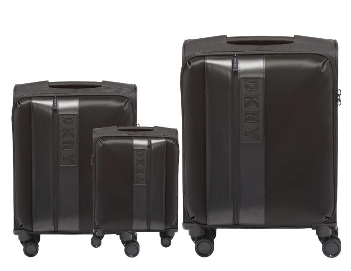 סט 3 מזוודות בד קלות ואופנתיות מבית Donna Karan DKNY דגם INSTINCT 408 - Image 4