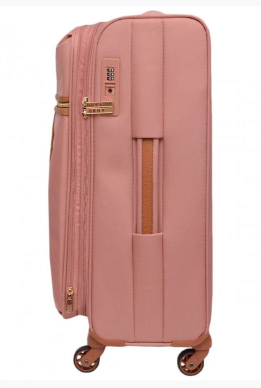 סט 3 מזוודת בד קלות ואופנתיות מבית Donna Karan DKNY דגם AUTOGRAPH - Image 11