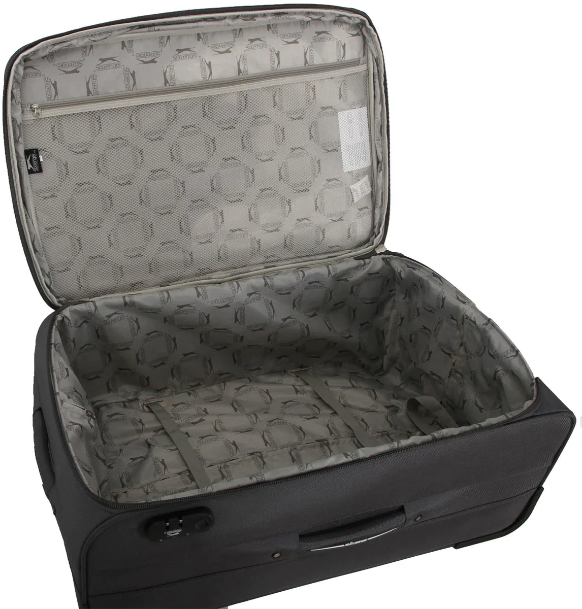 מזוודה בד 2 גלגלים 24" בינונית דגם LINCOLN מבית היוקרה Slazenger - Image 4
