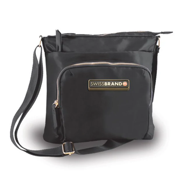 תיק צד אלגנטי מבית המותג השוויצרי SwissBrand דגם Mallorca Shoulder BAG - Image 3
