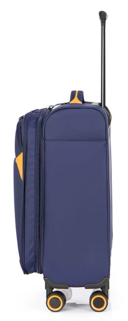 מזוודה בינונית בד 24" סופר-לייט קלות במיוחד דגם Cambridge מבית היוקרה Verage אנגליה - Image 10