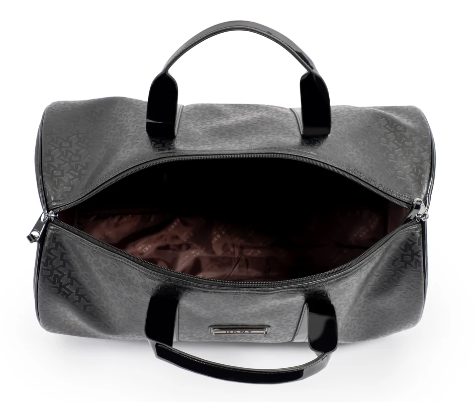 תיק נסיעות אלגנטי דאפל גדול מבית מעצבת העל Donna Karan DKNY דגם Autograph 421 Large - Image 3